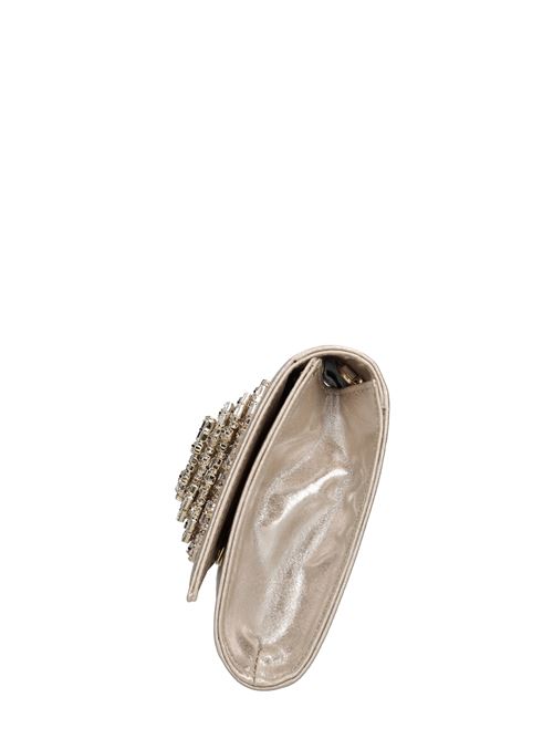 Borsa mini Bella in raso GEDEBE | BELLA MEDIUM SATIN GLOSSYPLATINO